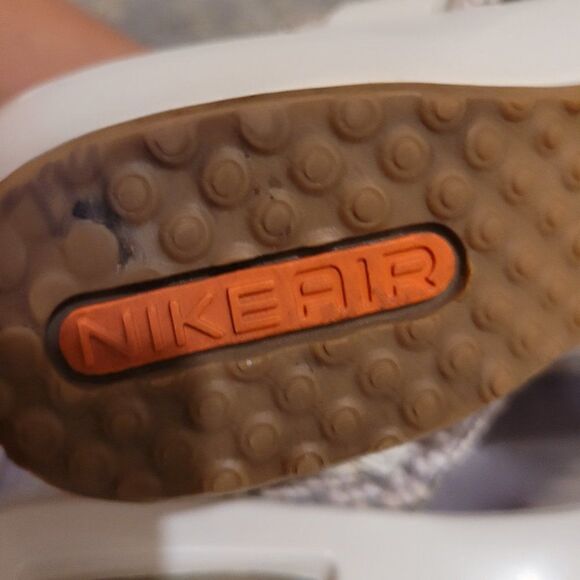 Cole Haan Nike Air Snakeskin Print Side Wedge Flip Flop Sandals Size 9 - Picture 7 of 13